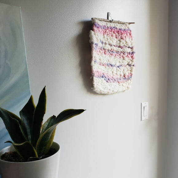 Wool woven wall tapestry - Picture 5 of 5